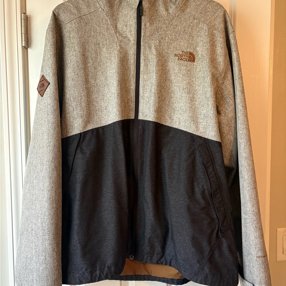 The North Face Brown Jacket with hood
